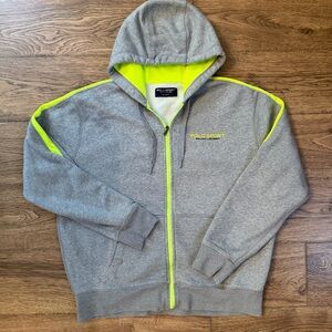 Polo Sport Ralph Lauren Grey Full Zip Hoodie XL EUC